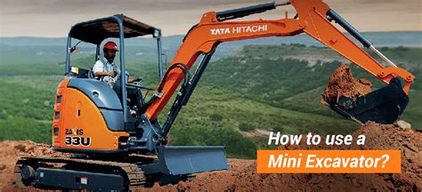 uses for mini excavator|how to operate mini excavator.